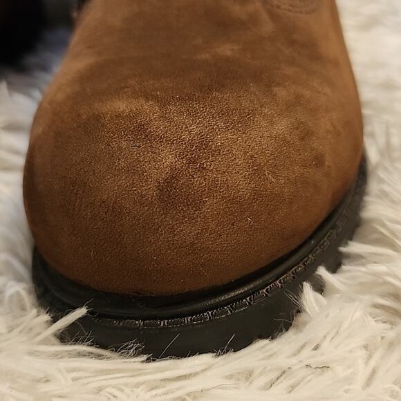 ROCKY OIL RESISTANT MADE IN GOOD OLDâUSAâLEATHERâ CANVASâWOMANS 8 - Picture 3 of 16